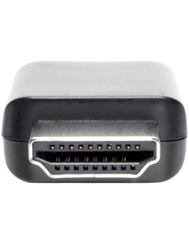 Techly IDATA HDMI-VGA8 adaptor pentru cabluri video Negru