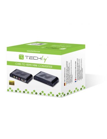 Techly IDATA SPDIF-6E2 convertor semnal video