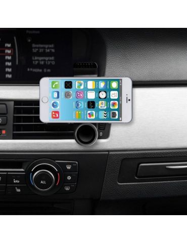 Techly I-SMART-UNI2 suporturi Suport pasiv Telefon Smartphone mobil, Tabletă UMPC Negru