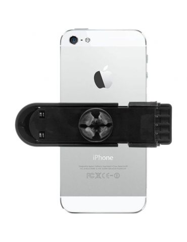 Techly I-SMART-UNI2 suporturi Suport pasiv Telefon Smartphone mobil, Tabletă UMPC Negru