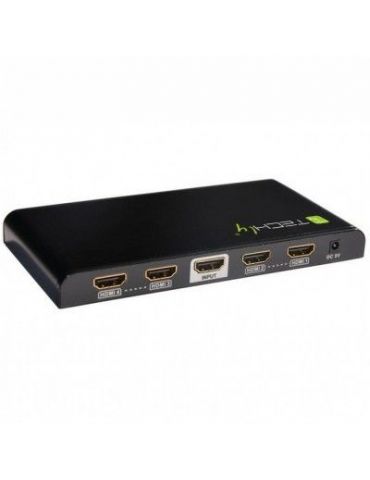 Techly 306653 distribuitoare de semnal video HDMI 4x HDMI - Tik.ro