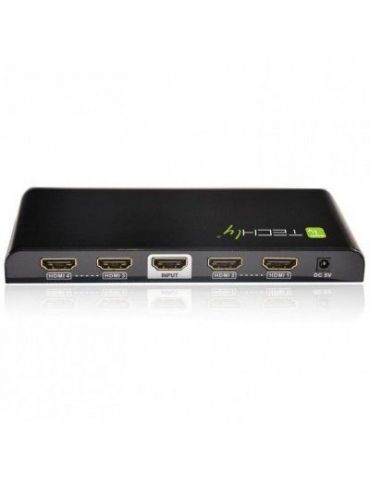 Techly 306653 distribuitoare de semnal video HDMI 4x HDMI