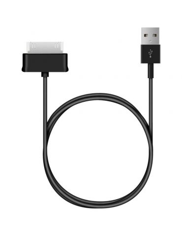 Techly 1.2m USB - Samsung 30-p cabluri pentru telefoanele mobile Negru 1,2 m USB A Samsung 30-pin - Tik.ro
