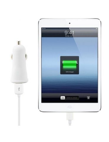 Techly USB - Auto 5V 1A Universală Alb Brichetă electrică de bord