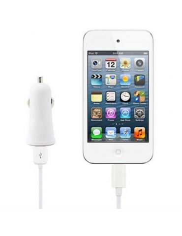Techly USB - Auto 5V 1A Universală Alb Brichetă electrică de bord