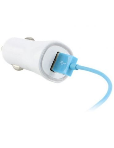Techly USB - Auto 5V 1A Universală Alb Brichetă electrică de bord