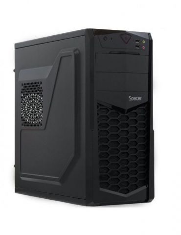 Carcasa  spacer middle tower atx krypton fara sursa usb 2.0 x 2 jack 3.5mm x 2  spc-krypton Spacer - 1 - Tik.ro