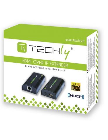 Techly IDATA EXTIP-373R distribuitoare de semnal video HDMI