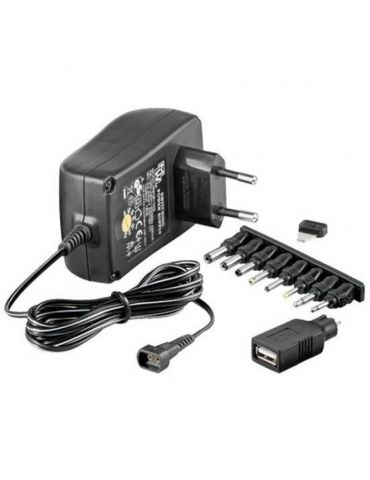 Techly IPW-NTS1500G adaptoare și invertoare de curent De interior 18 W Negru - Tik.ro
