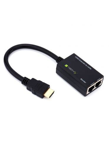 Techly IDATA EXT-E30D distribuitoare de semnal video HDMI