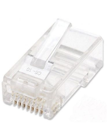 Techly IWP-JAR-C5RTY cabluri conectoare RJ45 Transparente