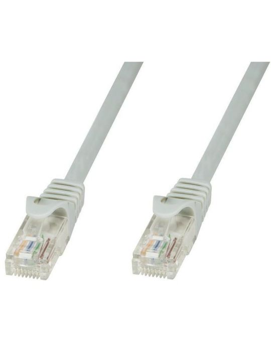 Techly ICOC CCA5U-010T cabluri de rețea Gri 1 m Cat5e U UTP (UTP)