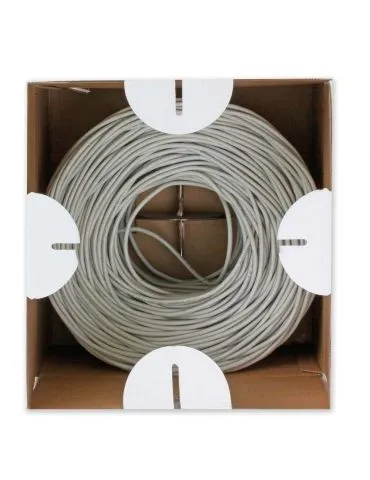 Techly ITP6-UTP-IC cabluri de rețea Gri 305 m Cat5e U UTP (UTP)