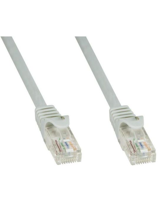 Techly ICOC CCA5U-015T cabluri de rețea Gri 1,5 m Cat5e U UTP (UTP)