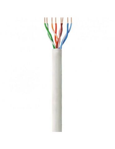 Techly ITP6-UTP-IC-100H cabluri de rețea Gri 100 m Cat6 U UTP (UTP)