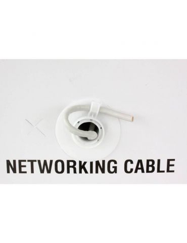 Techly ITP8-FLU-0305 cabluri de rețea Gri 305 m Cat5e U UTP (UTP)