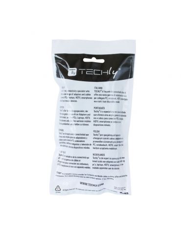 Techly 3.0m HDMI-A M M cablu HDMI 3 m HDMI Tip A (Standard) Negru