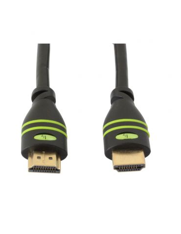 Techly 5.0m HDMI-A M M cablu HDMI 5 m HDMI Tip A (Standard) Negru