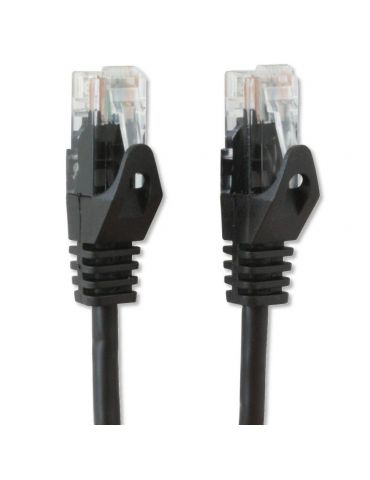 Techly ICOC CCA5U-050-BKT cabluri de rețea Negru 5 m Cat5e U UTP (UTP)