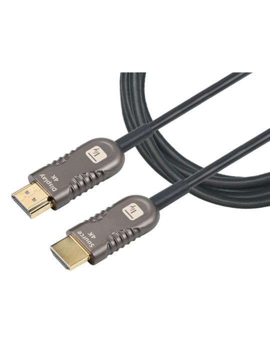 Techly ICOC HDMI-HY2-010 cablu HDMI 10 m HDMI Tip A (Standard) Negru