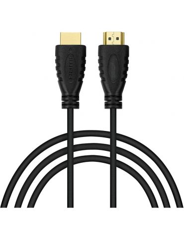 Techly ICOC HDMI2-4-010 cablu HDMI 1 m HDMI Tip A (Standard) Negru