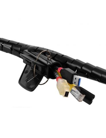 Techly ISWT-KIT-BK sisteme de canale de cabluri 2,5 m