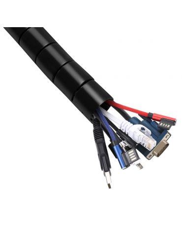 Techly ISWT-KIT-BK sisteme de canale de cabluri 2,5 m
