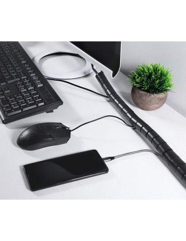 Techly ISWT-KIT-BK sisteme de canale de cabluri 2,5 m