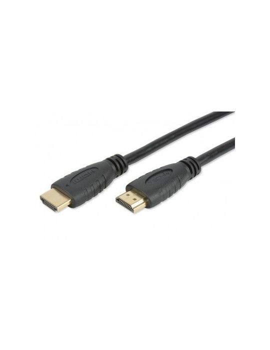 Techly 025916 cablu HDMI 2 m HDMI Tip A (Standard) Negru