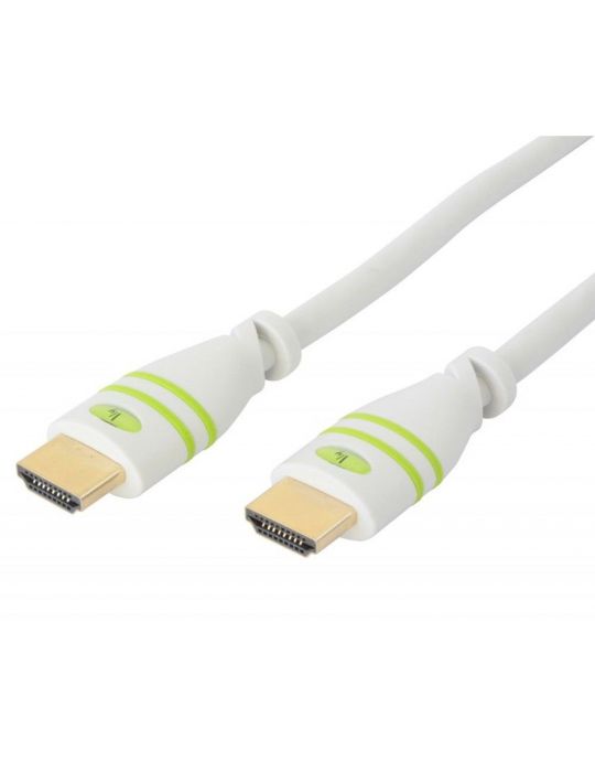 Techly 3.0m HDMI M M cablu HDMI 3 m HDMI Tip A (Standard) Alb