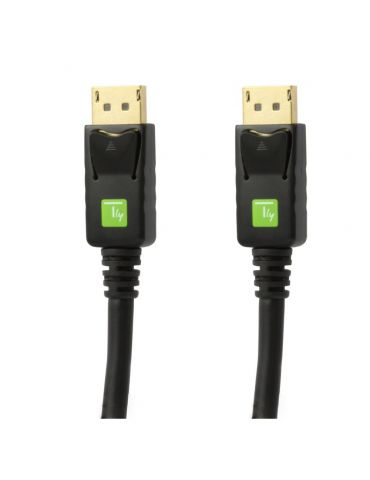 Techly 1m DisplayPort M M Negru