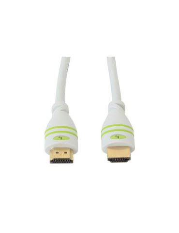 Techly 10.0m HDMI M M cablu HDMI 10 m HDMI Tip A (Standard) Alb