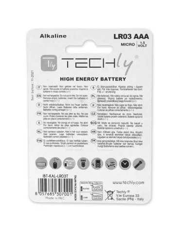 Techly LR03 AAA 1.5V Baterie de unică folosință Alcalină