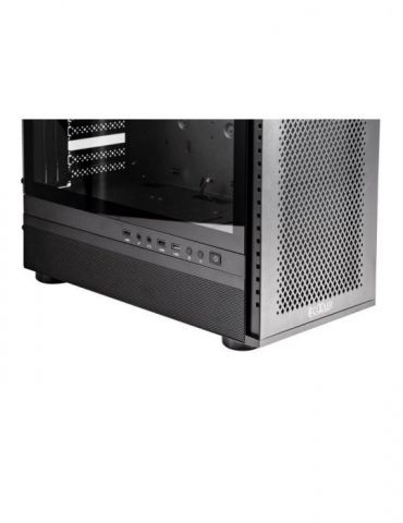 Carcasa pccooler middle tower e-atx fara sursa sticla securizata usb 2.0 x 2 usb 3.0 x 1 jack 3.5mm x 1 mesh master me200 mesh P