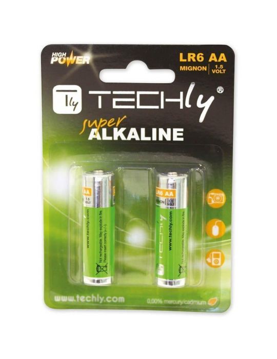 Techly LR06 AA 1.5V Baterie de unică folosință Alcalină