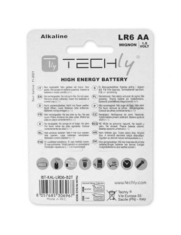 Techly LR06 AA 1.5V Baterie de unică folosință Alcalină
