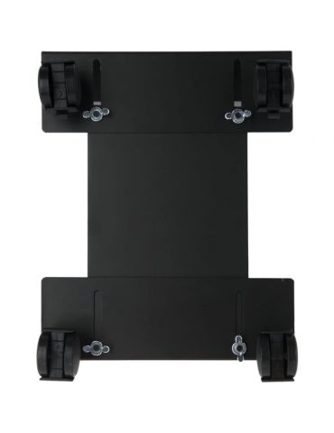 Techly ICA-CS 34 cărucioare și standuri pentru multimedia Negru PC-ul Raft pe roți multimedia