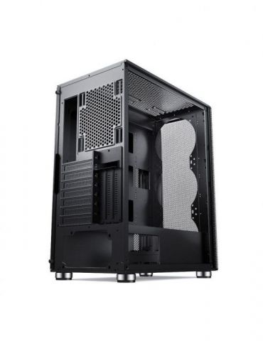 Carcasa pccooler middle tower atx fara sursa sticla securizata usb 2.0 x 2 usb 3.0 x 1 jack 3.5mm x 1 mesh diamond ma200 mesh Pc