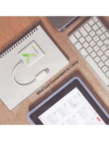 Techly IADAP USB31-VGA adaptor grafic USB Alb