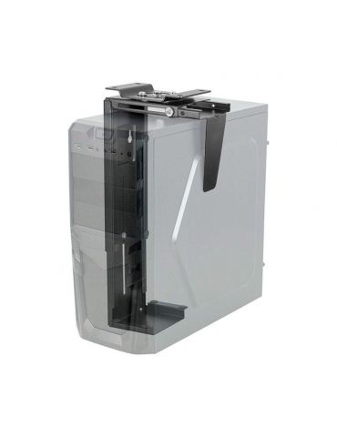 Techly ICA-CS 66 suport pentru unitate centrală Suport CPU sub birou Negru - Tik.ro