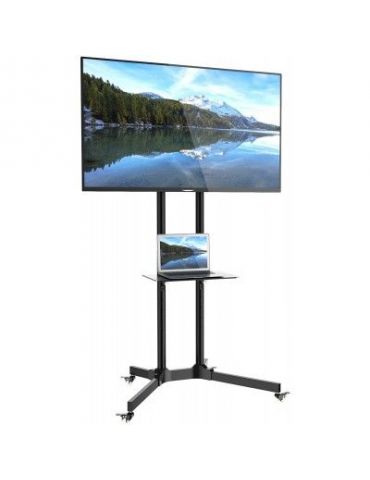 Techly 309982 sistem montare TV 165,1 cm (65") Negru