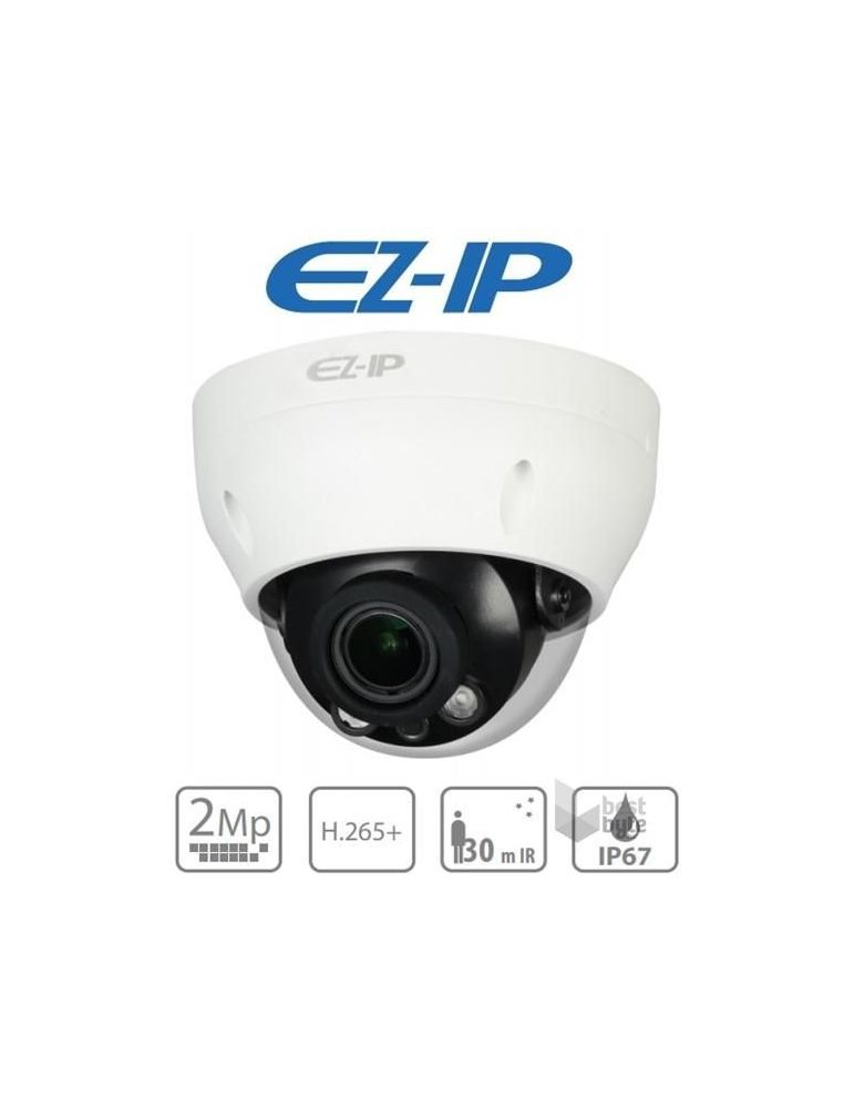 Cam. ip dome 2mp ir 30 poe lentila motorizata 2.8-12 mm dahua ipc-d2b20-zs-2812 (include tv 0.8lei)