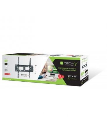 Techly 301269 sistem montare TV 139,7 cm (55") Negru