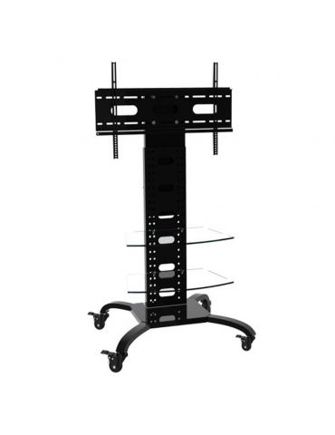 Techly ICA-TR8 sistem montare consolă media 177,8 cm (70") Negru - Tik.ro