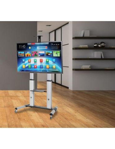 Techly ICA-TR24 stand TV mobilier pentru combine audio 1 rafturi