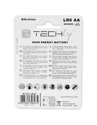 Techly LR06 AA 1.5V Baterie de unică folosință Alcalină