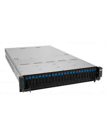 ASUS RS520A-E12-RS24U Socket SP5 Cabinet metalic (2U) Gri - Tik.ro