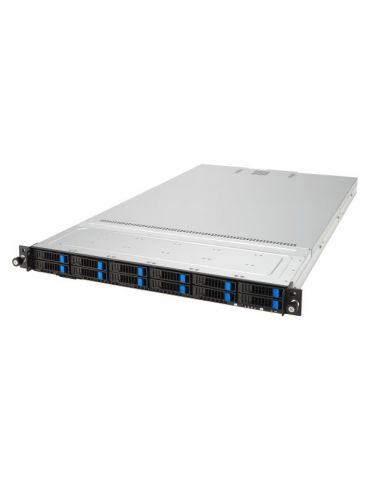 ASUS SRS700-E11-RS12U Intel C741 Cabinet metalic (1U) Negru, Oțel - Tik.ro