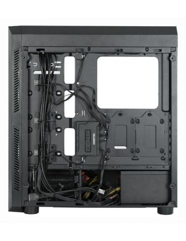 Carcasa chieftec middle tower atx scorpion 2 fara sursa sticla securizata 4 x fan usb 2.0 x 1 usb 3.0 x 2 jack 3.5mm x 2 mesh fa
