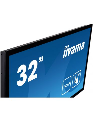 iiyama ProLite TF3215MC-B2 monitoare LCD 80 cm (31.5") 1920 x 1080 Pixel Full HD LED Ecran tactil Chioșc Negru